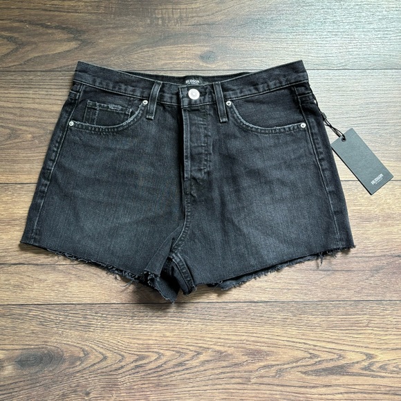 Hudson Jeans High-Rise Denim Shorts, Size 28 - Picture 3 of 6